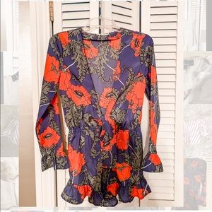 Tularosa long sleeved romper